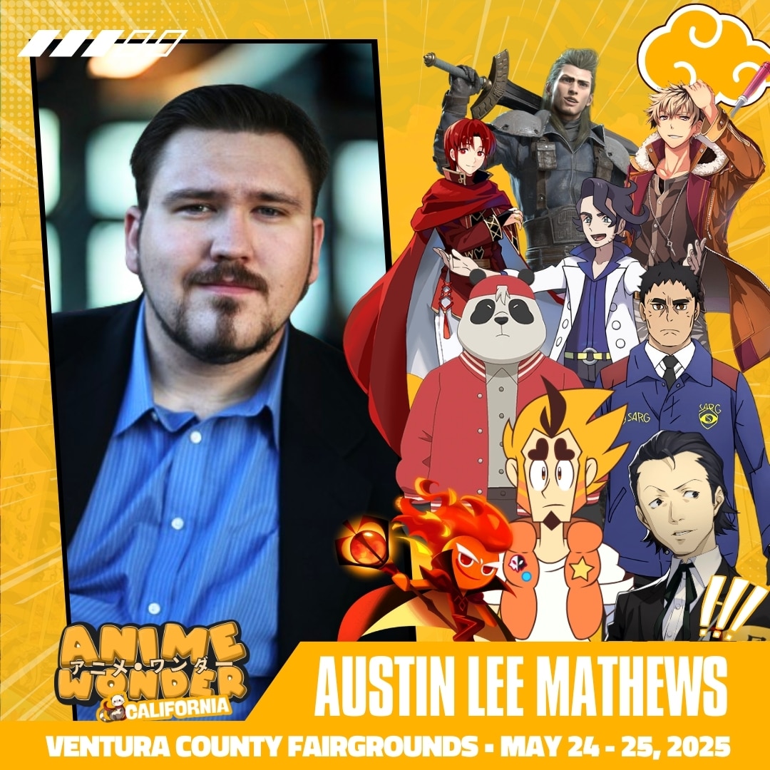 Austin Lee Matthews Anime convention anime wonder ventura california