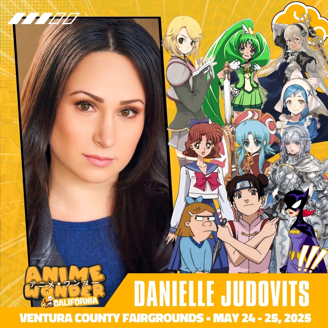 Danielle Judovits anime wonder ventura california sailor moon tenten naruto voice actor