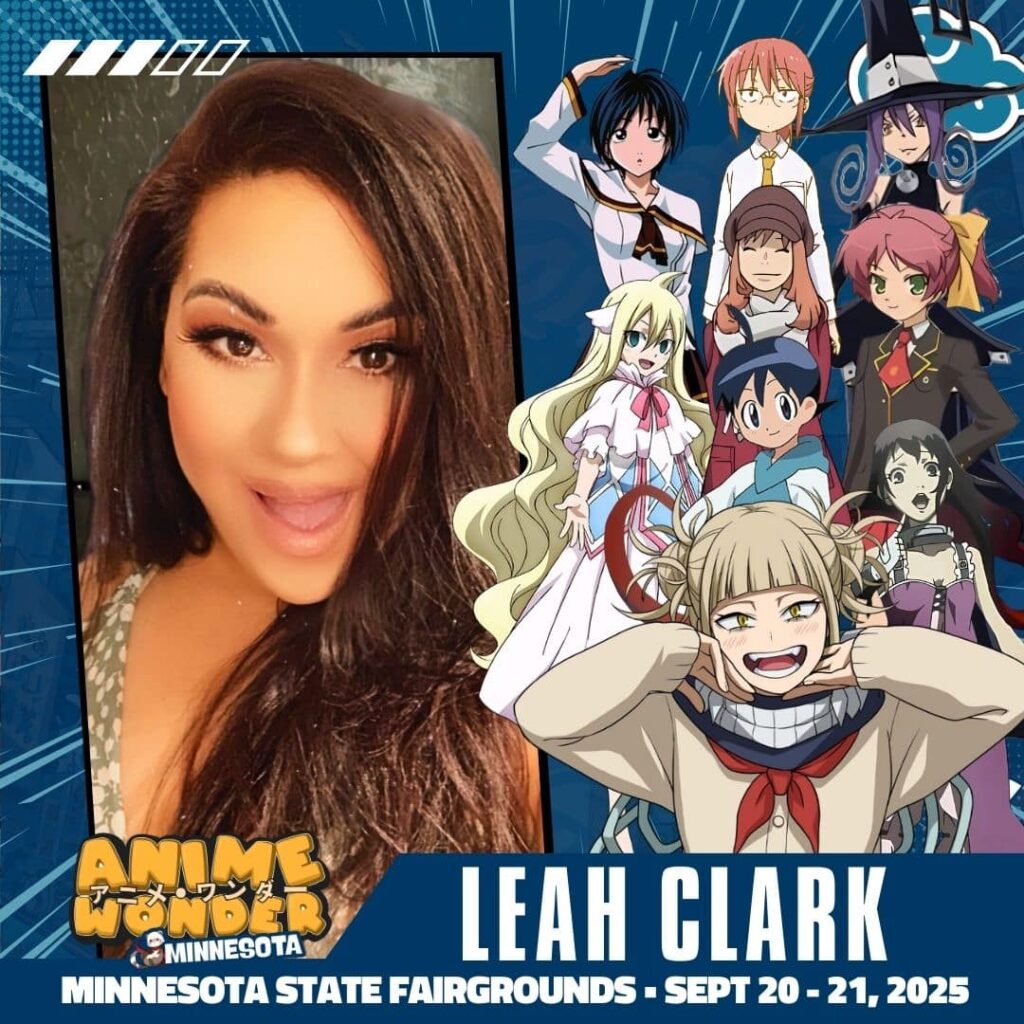 Leah Clark Voice of Himiko Toga Attending Anime Wonder St. Paul