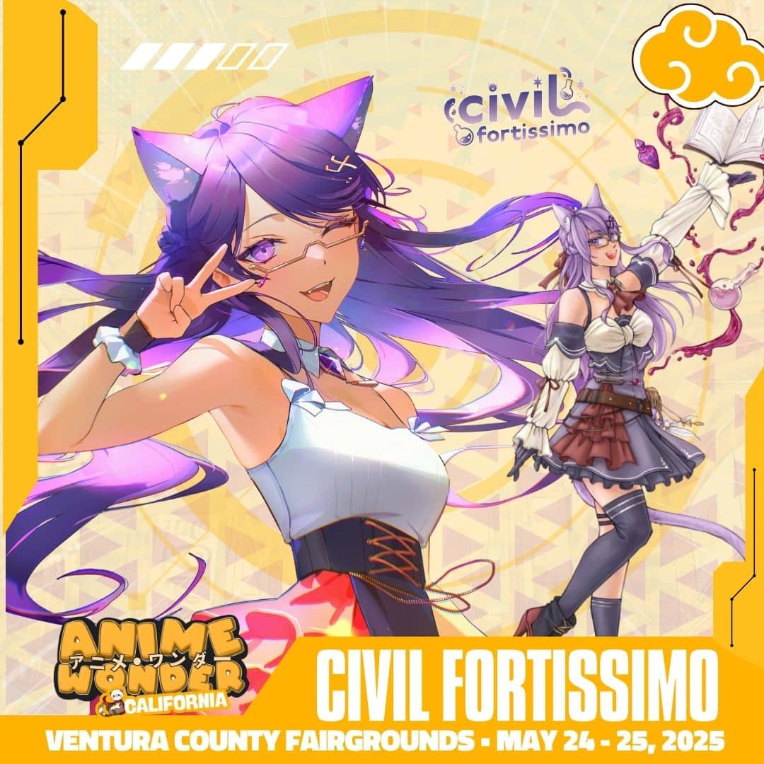 ventura california Anime Wonder Vtuber Civil