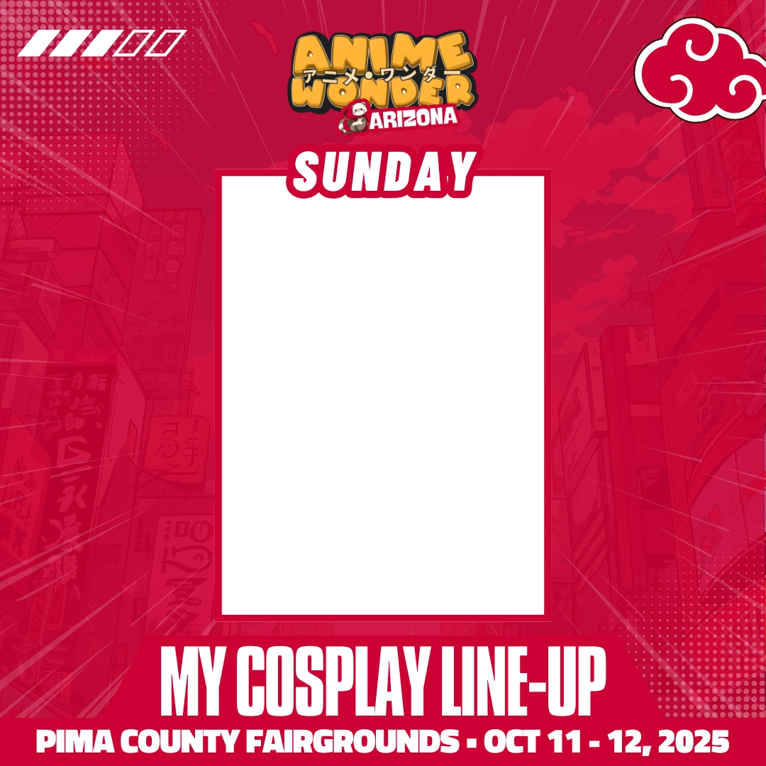 Sunday Arizona 2025 Cosplans