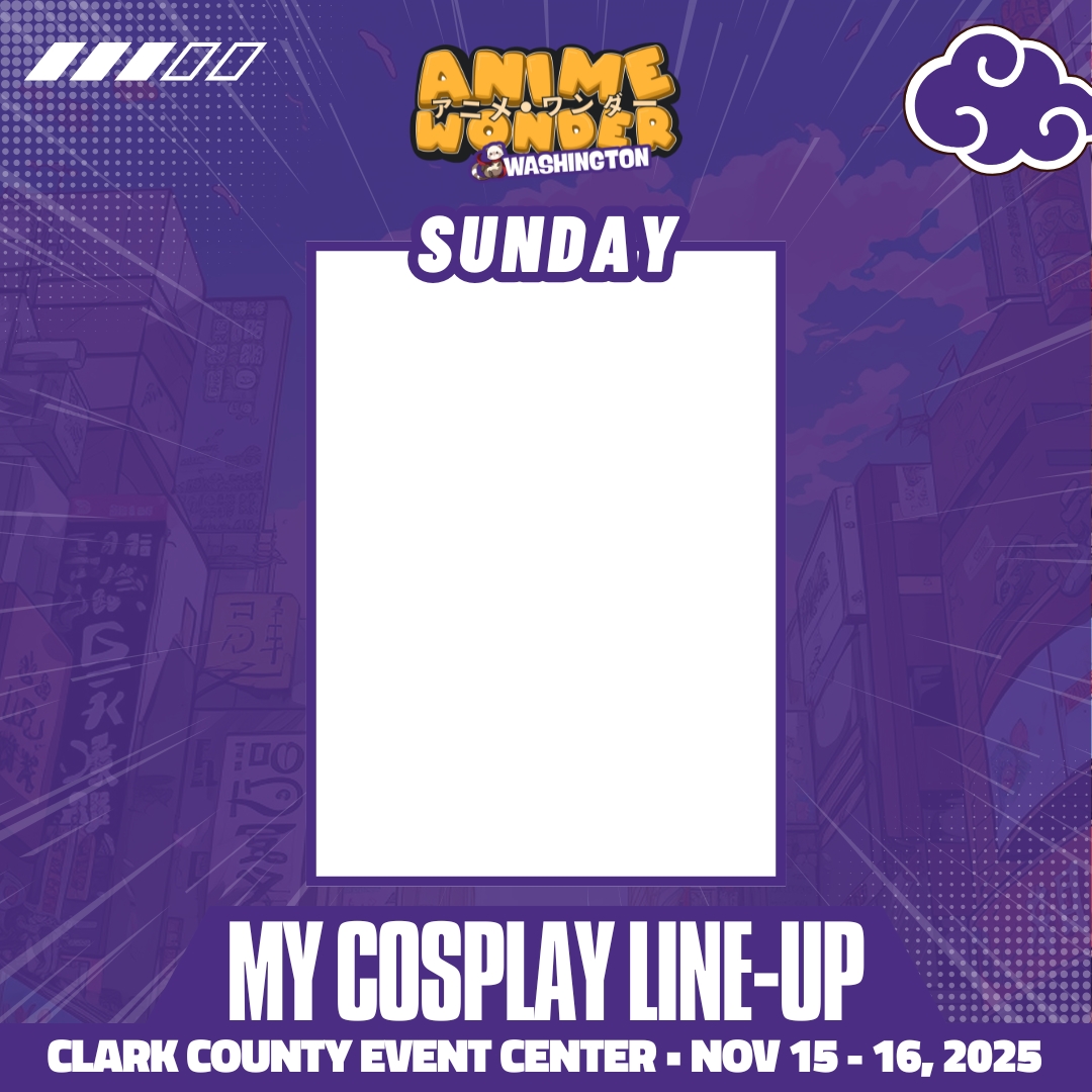 Sunday Washington 2025 Cosplans
