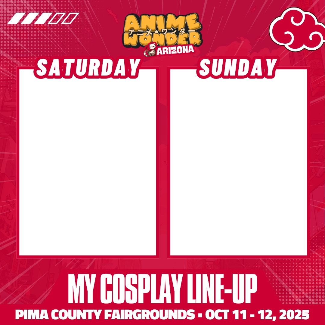 Weekend Arizona 2025 Cosplans