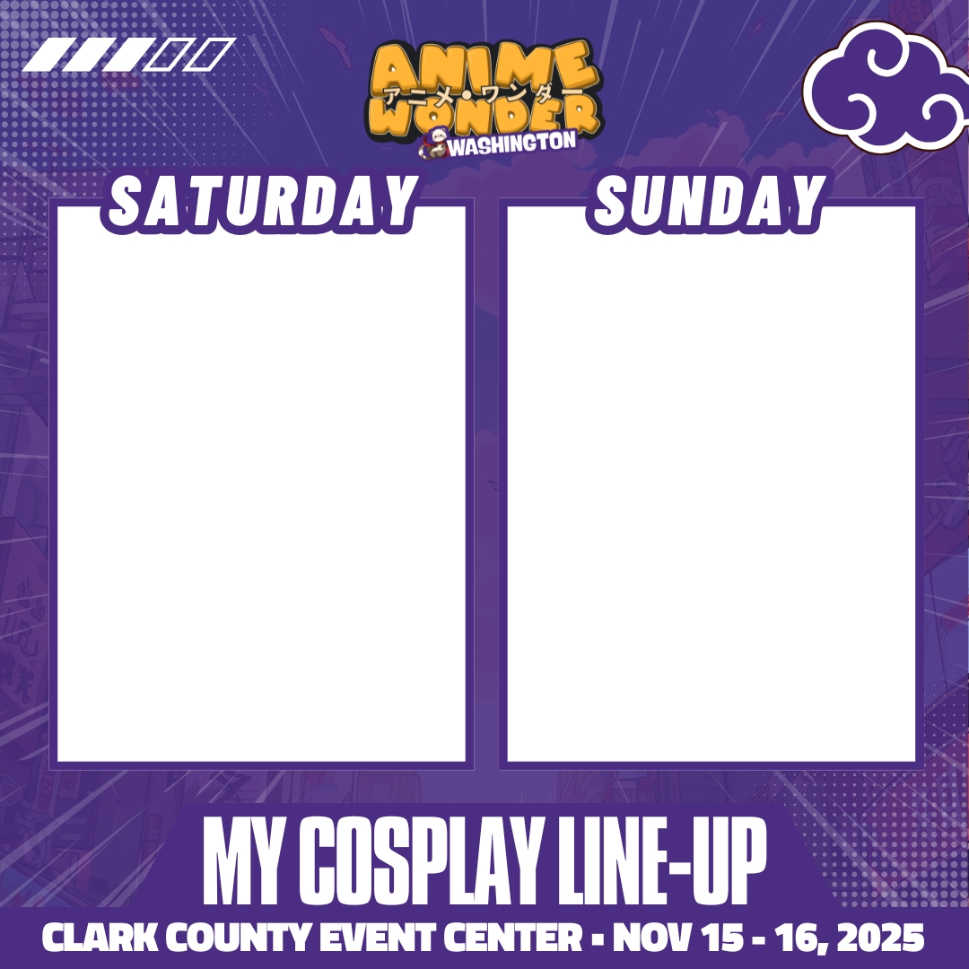 Weekend Washington 2025 Cosplans