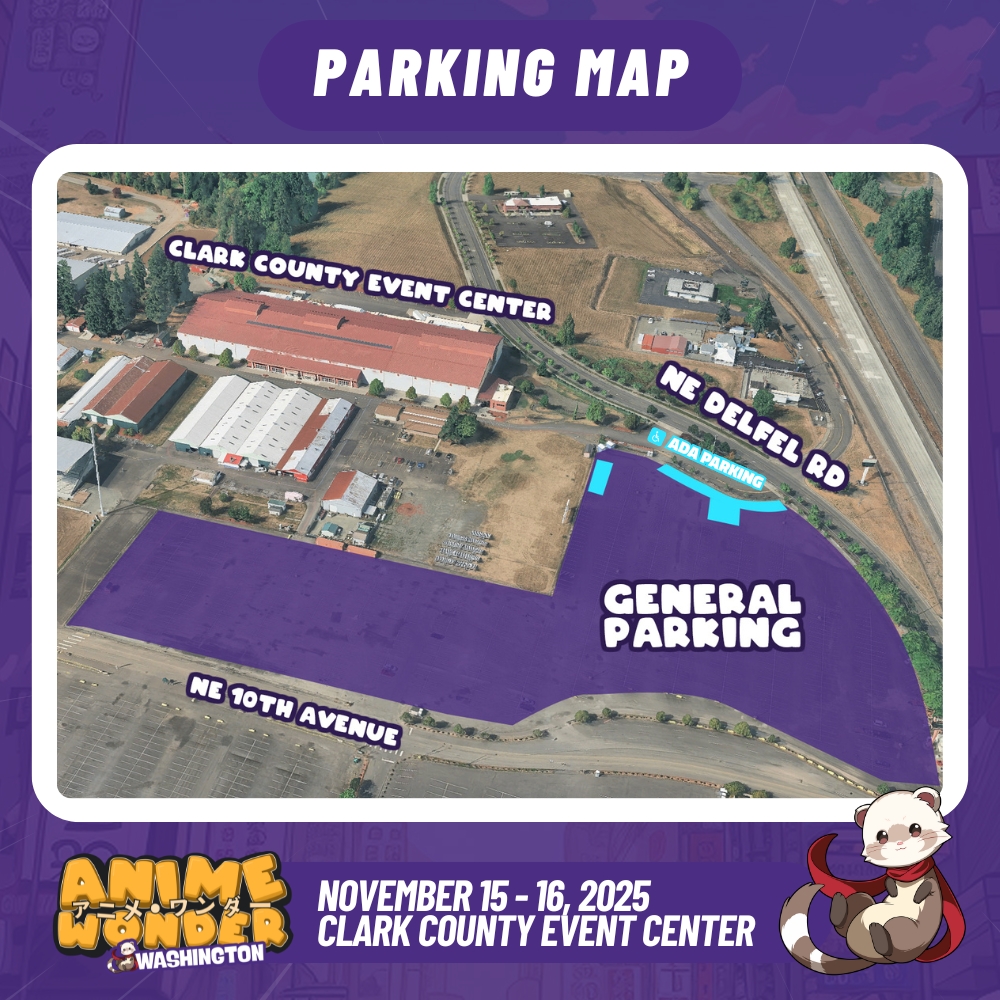 Washington 2025 Parking map