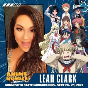 Leah Clark Voice of Himiko Toga Attending Anime Wonder St. Paul
