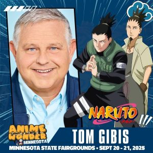 Tom Gibis - Voice of Shikamaru from Naruto at St. Paul Event